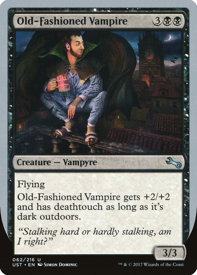 Old-Fashioned Vampire 62/216 (Unstable) 