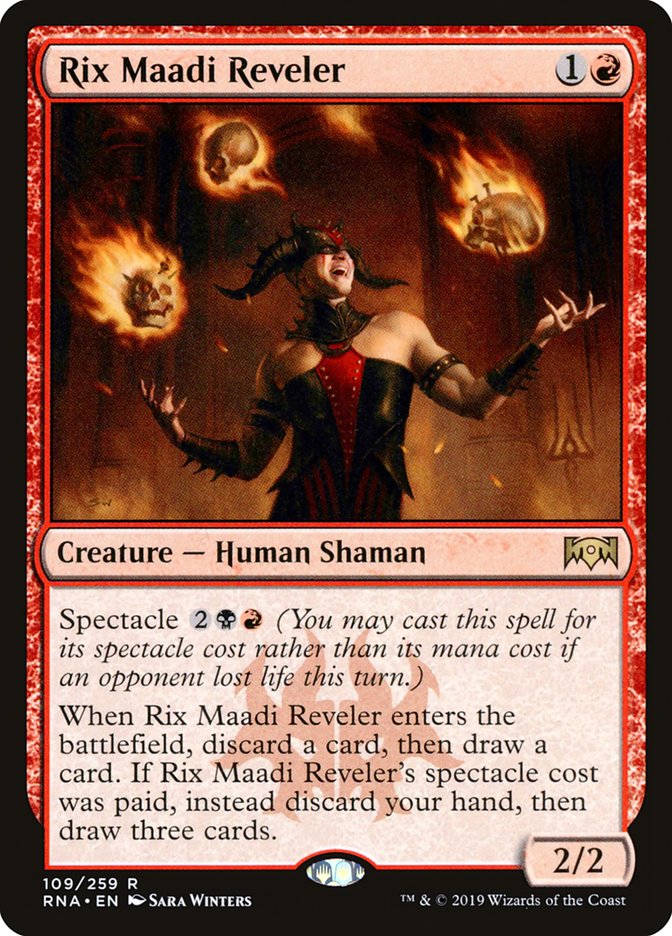 Rix Maadi Reveler 109/259 (Ravnica Allegiance) 