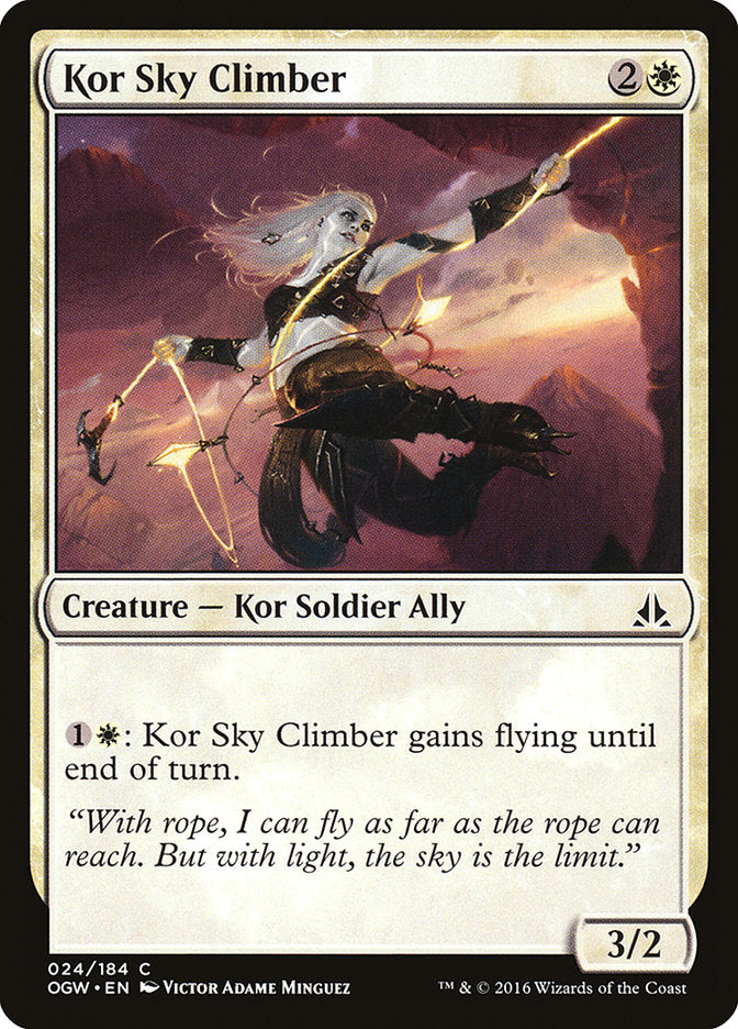 Kor Sky Climber 24/184 (Oath of the Gatewatch) 