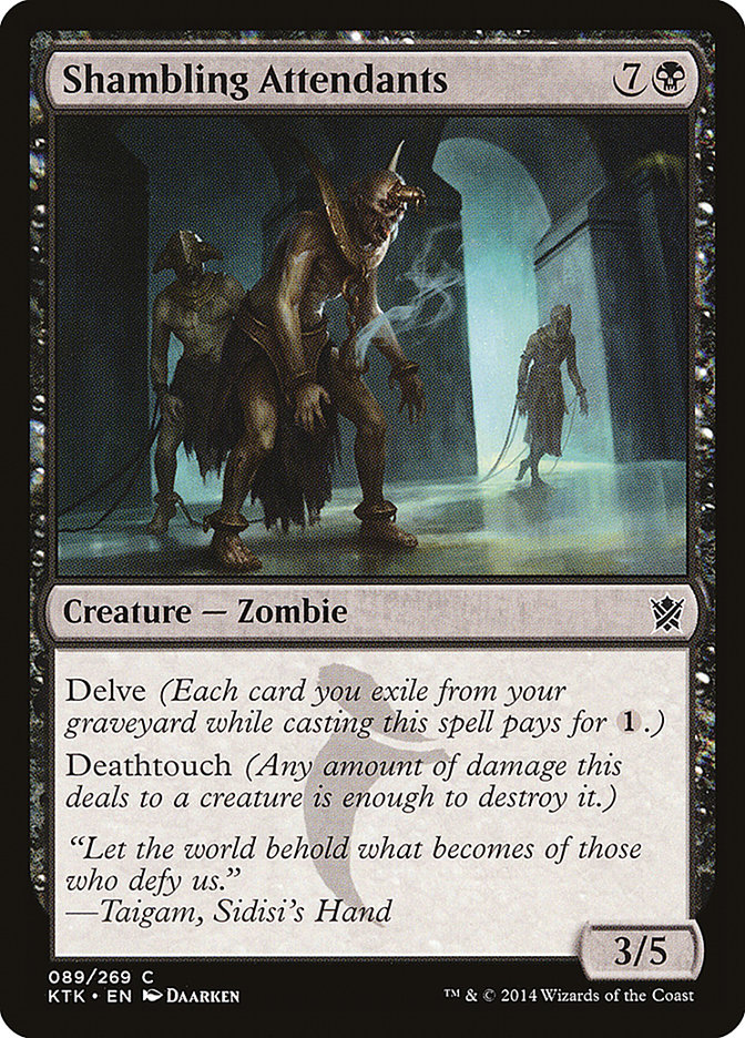 Shambling Attendants 89/269 (Khans of Tarkir) 