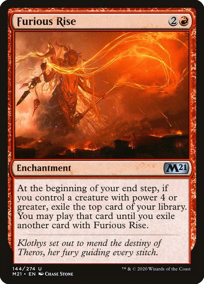 Furious Rise 144 (Core Set 2021) 