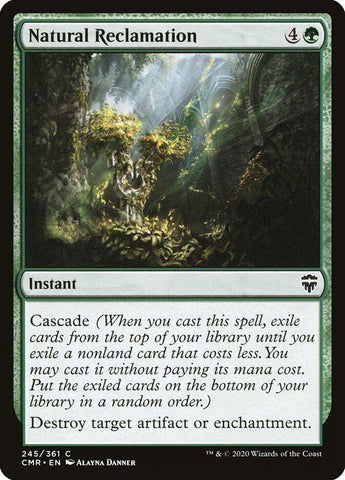 Natural Reclamation 245 (Commander Legends)  - Foil