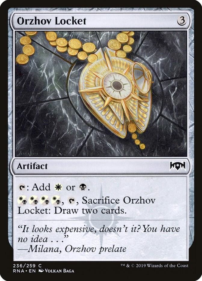 Orzhov Locket 236/259 (Ravnica Allegiance) 