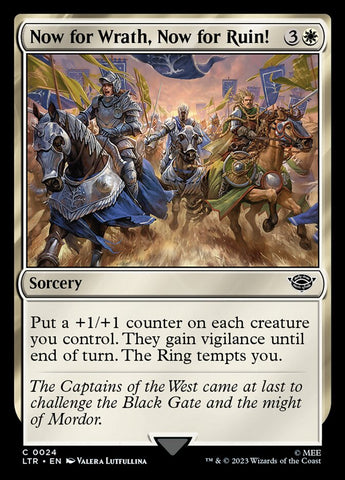 Now for Wrath, Now for Ruin! 24 (Universes Beyond: The Lord of the Rings: Tales of Middle-earth) 