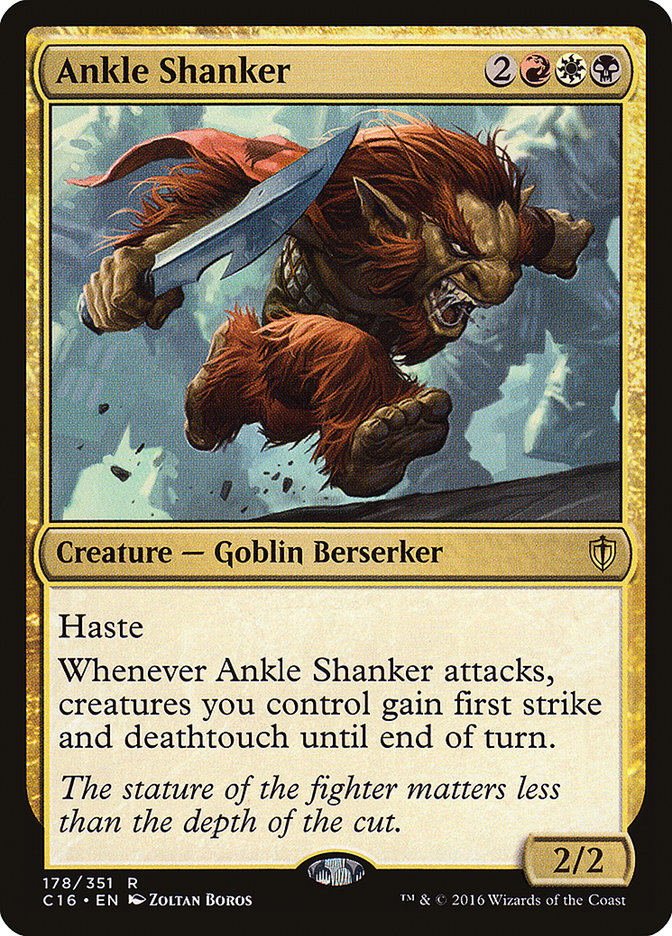 Ankle Shanker 178/351 (Commander 2016) 