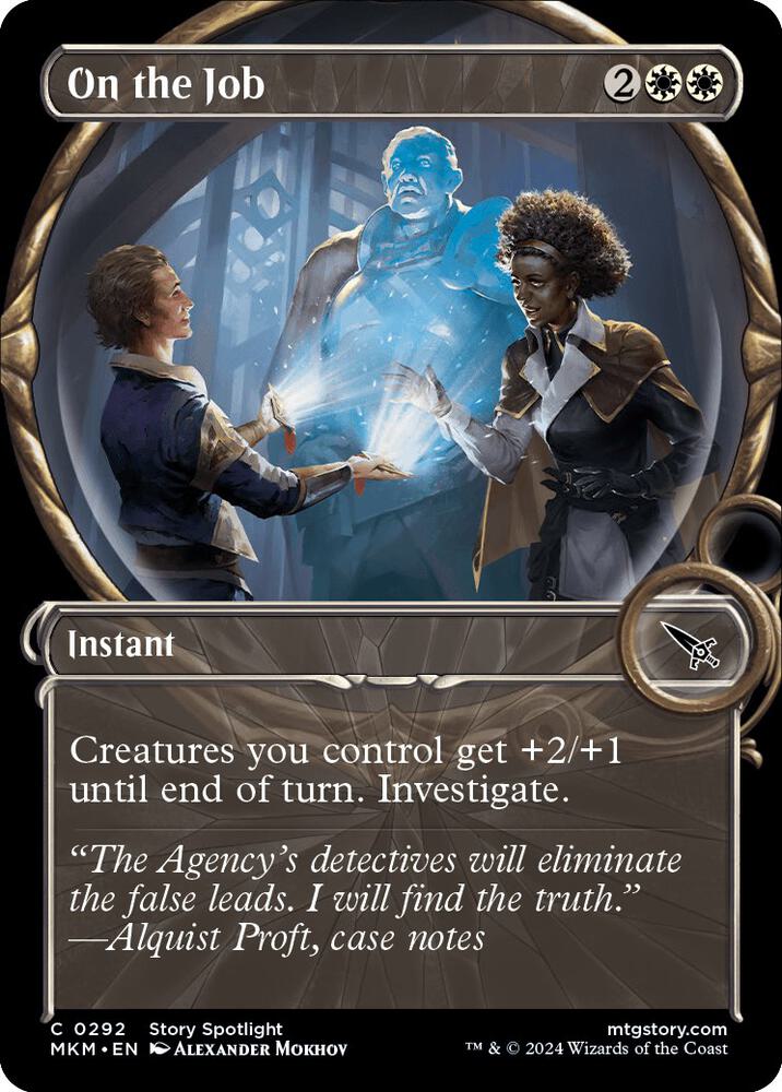 On the Job 292/286 (Murders at Karlov Manor)  - Showcase