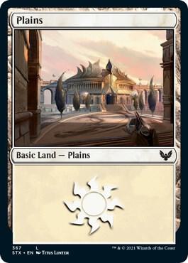 Plains 367 367 (Strixhaven: School of Mages)  - Foil