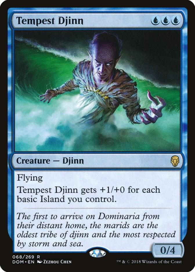 Tempest Djinn 68/269 (Dominaria) 