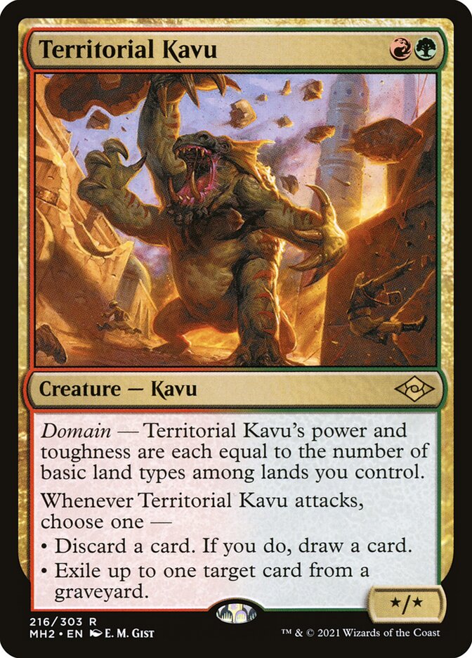 Territorial Kavu 216 (Modern Horizons 2) 