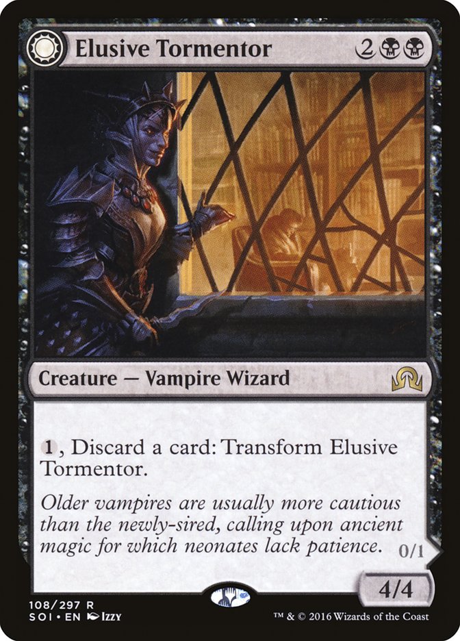 Elusive Tormentor // Insidious Mist 108/297 (Shadows over Innistrad) 