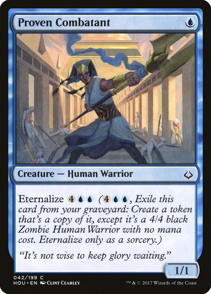 Proven Combatant 42/199 (Hour of Devastation) 