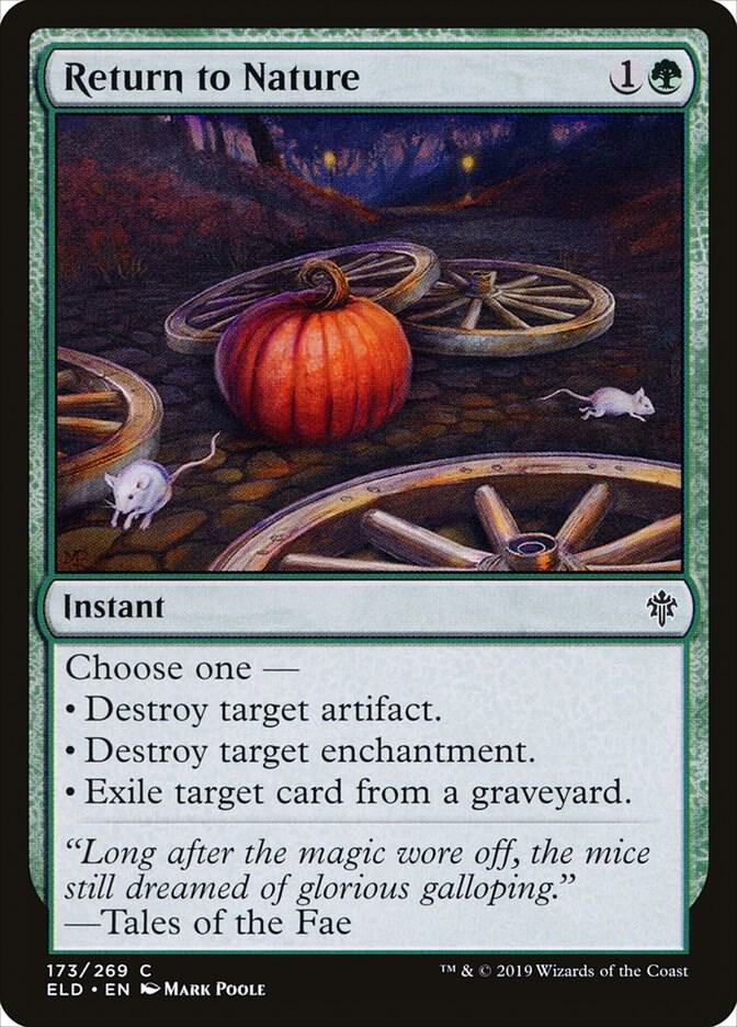 Return to Nature 173 (Throne of Eldraine)  - Foil