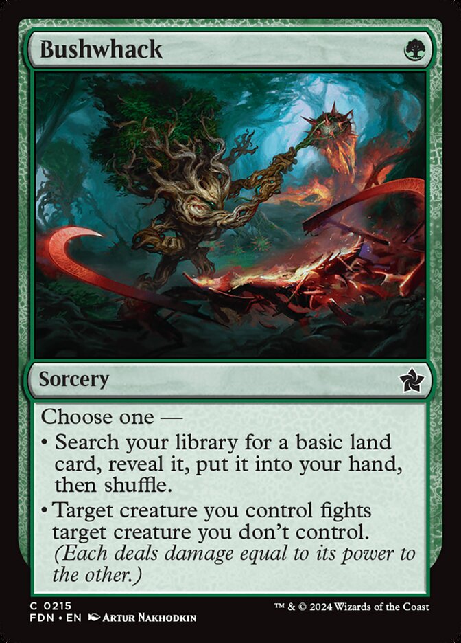 Bushwhack 215 (Foundations)  - Foil