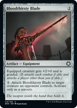 Bloodthirsty Blade 114/135 (Magic Game Night: Free-For-All) 