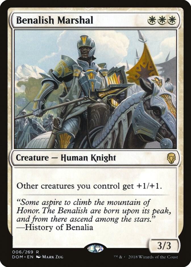 Benalish Marshal 6/269 (Dominaria) 