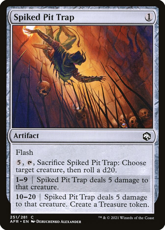 Spiked Pit Trap 251 (Adventures in the Forgotten Realms) 