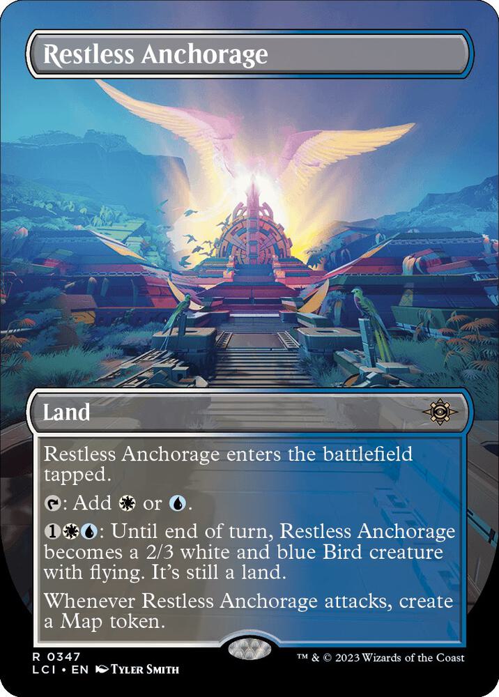 Restless Anchorage Borderless 347 (The Lost Caverns of Ixalan)  - Borderless