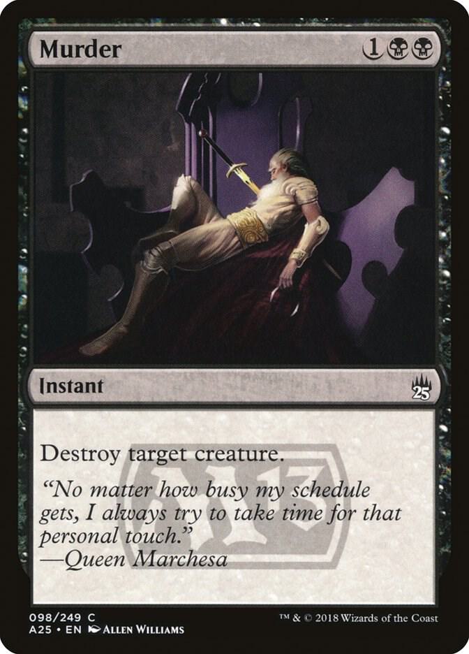 Murder 98/249 (Masters 25) 