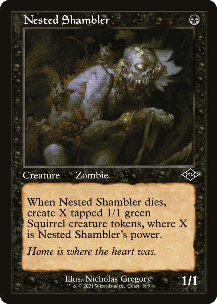 Nested Shambler Retro Frame 399 (Modern Horizons 2) 