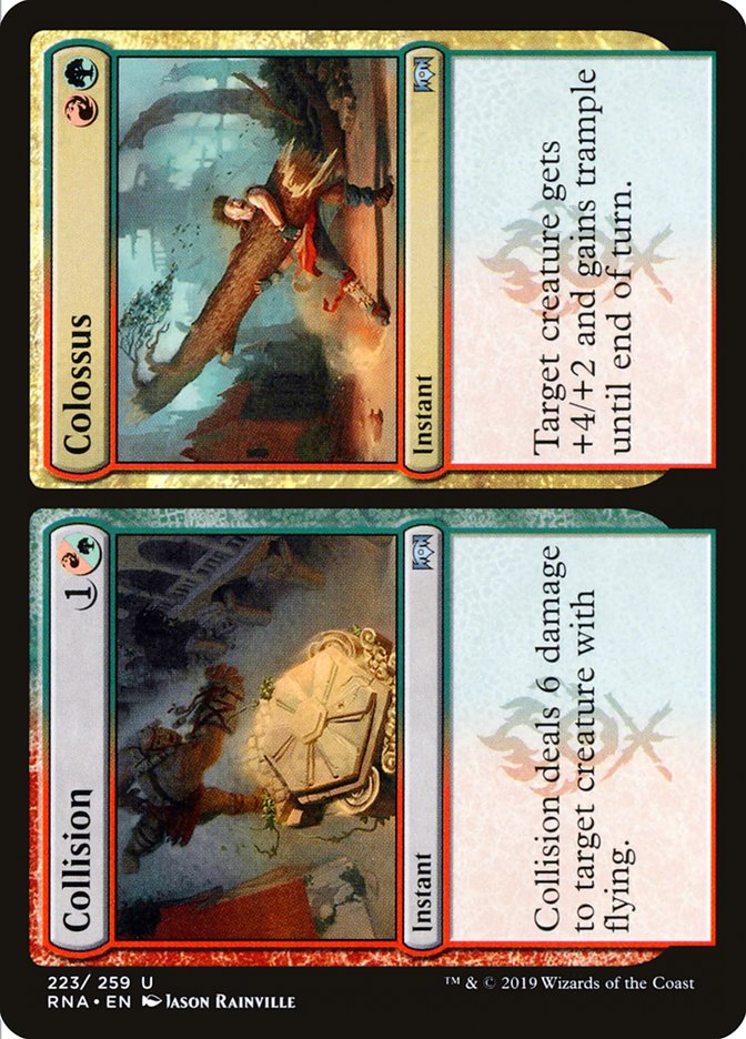 Collision // Colossus 223/259 (Ravnica Allegiance) 