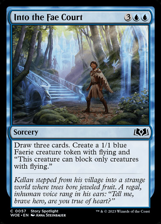 Into the Fae Court 57/276 (Wilds of Eldraine)  - Foil