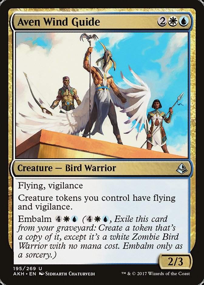 Aven Wind Guide 195/269 (Amonkhet) 