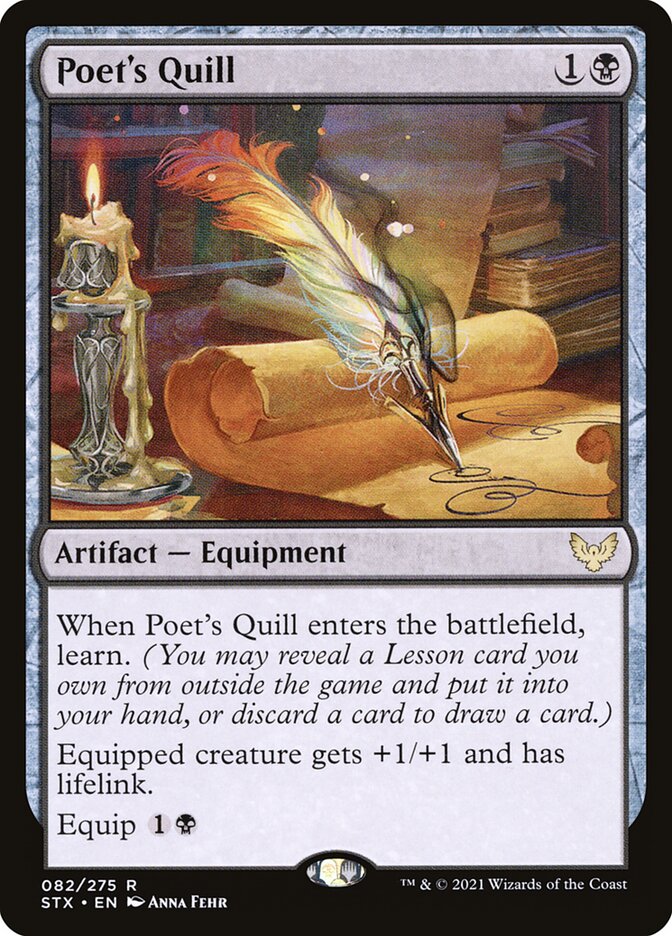 Poets Quill 82 (Strixhaven: School of Mages) 