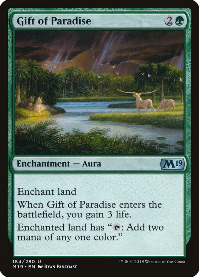 Gift of Paradise 184/280 (Core Set 2019) 