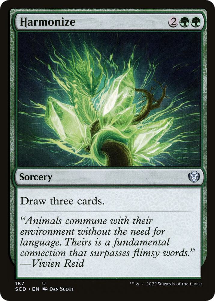 Harmonize 187/352 (Starter Commander Decks) 