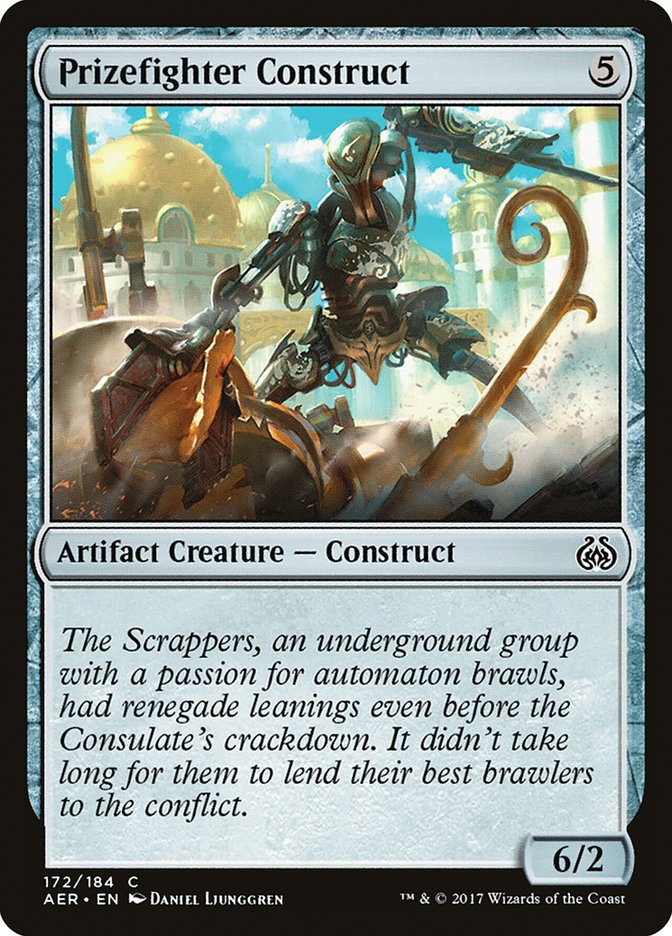 Prizefighter Construct 172/184 (Aether Revolt) 