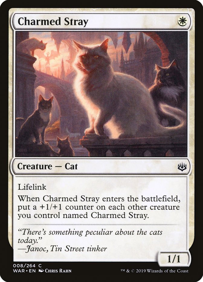 Charmed Stray 8/264 (War of the Spark) 
