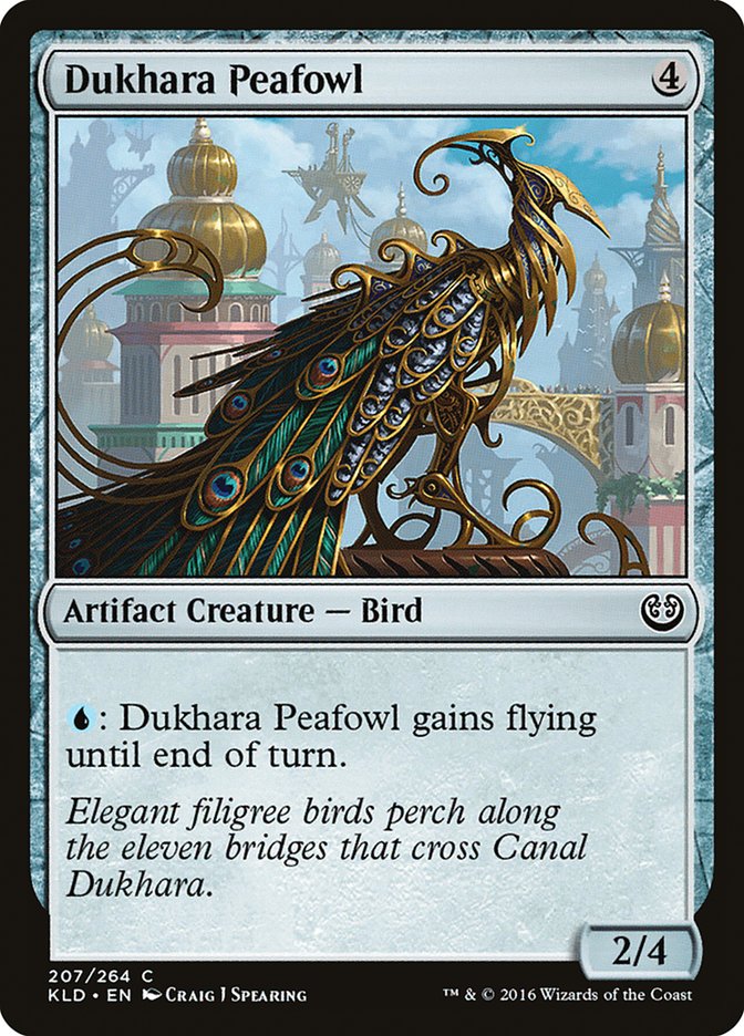 Dukhara Peafowl 207/264 (Kaladesh) 