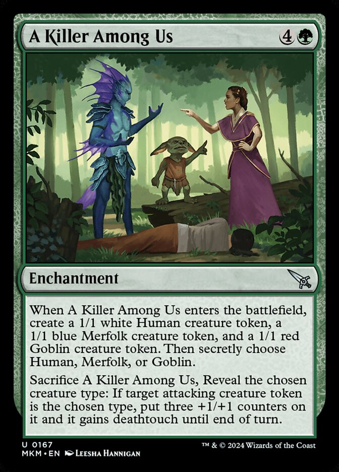 A Killer Among Us 167/286 (Murders at Karlov Manor)  - Foil