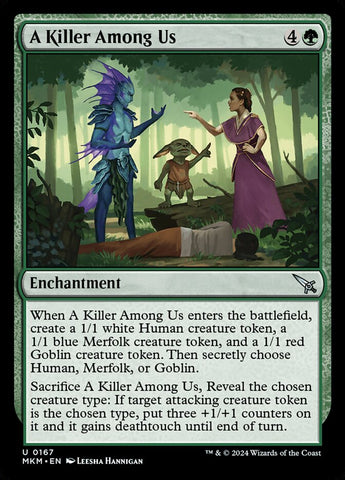 A Killer Among Us 167/286 (Murders at Karlov Manor)  - Foil