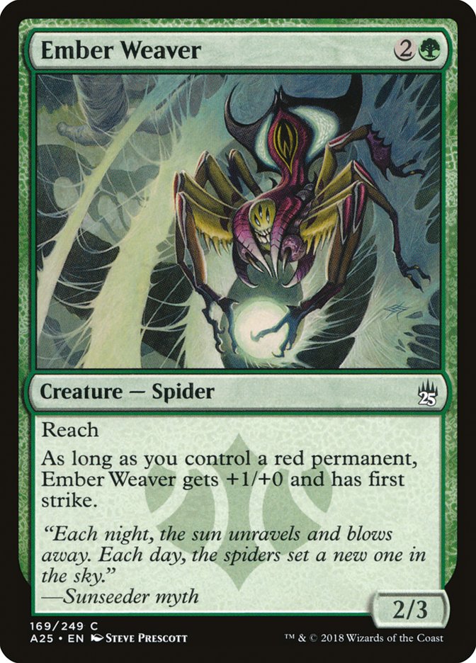 Ember Weaver 169/249 (Masters 25) 