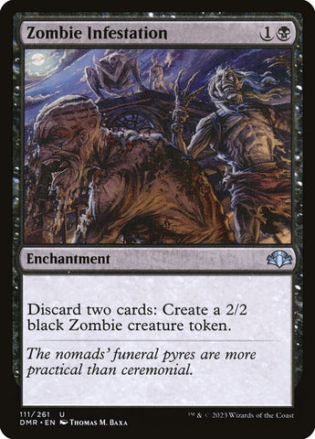 Zombie Infestation 111/261 (Dominaria Remastered) 