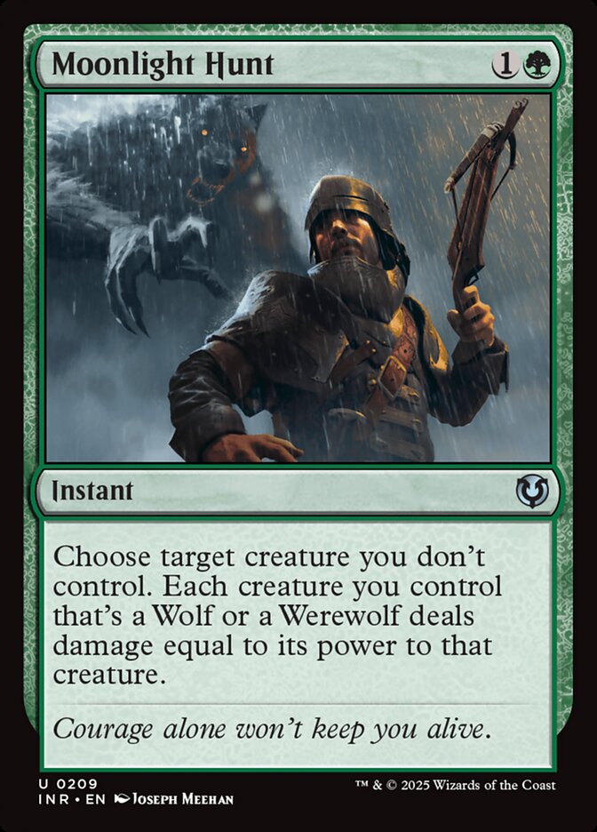 Moonlight Hunt 209 (Innistrad Remastered)  - Foil