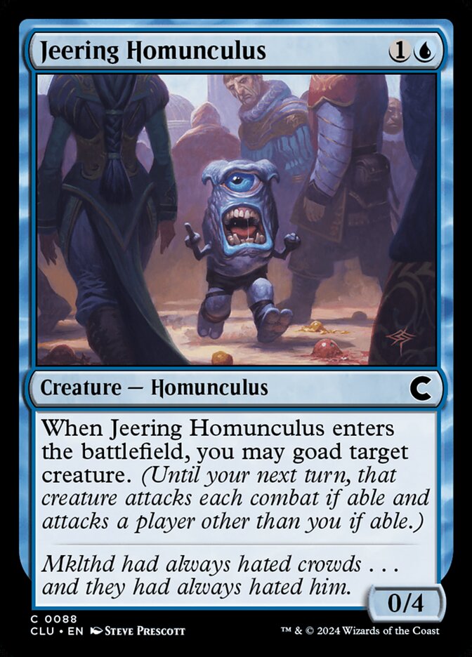 Jeering Homunculus 88/284 (Ravnica: Clue Edition) 