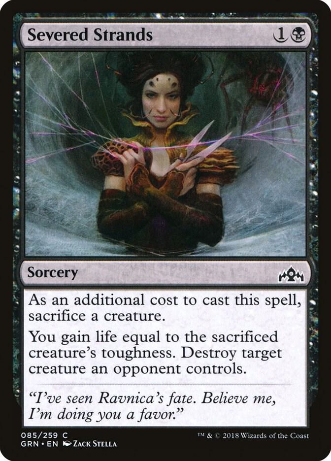 Severed Strands 85/259 (Guilds of Ravnica) 