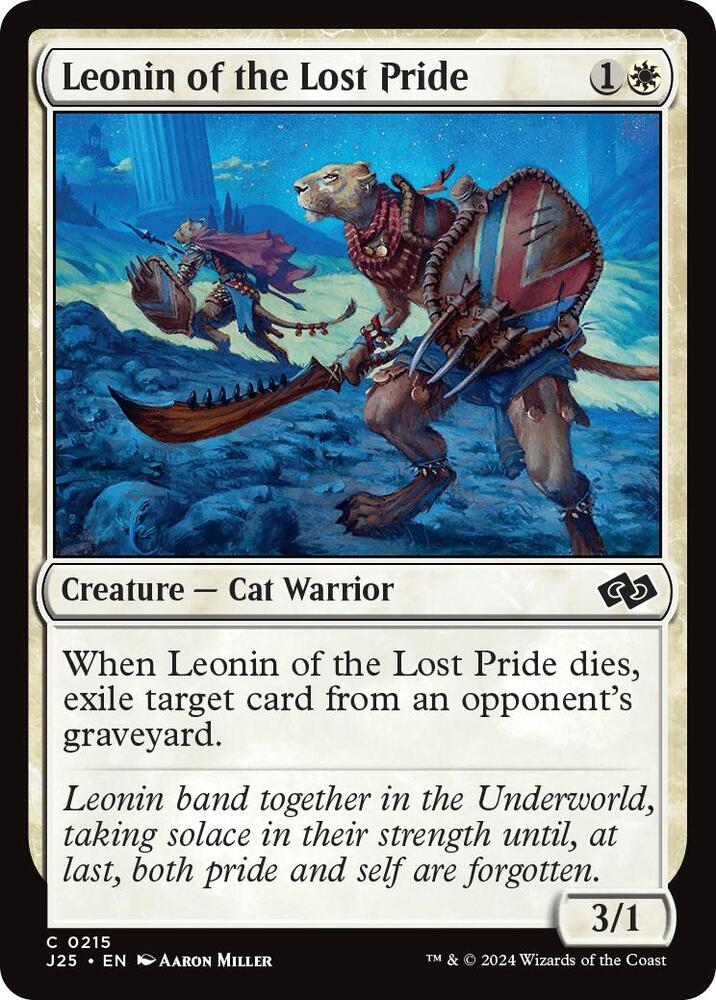Leonin of the Lost Pride 215/779 (Foundations Jumpstart) 