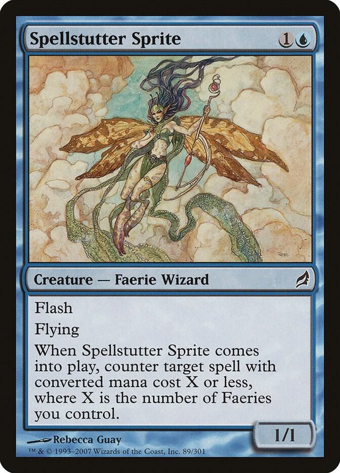 Spellstutter Sprite 89 (Lorwyn) 