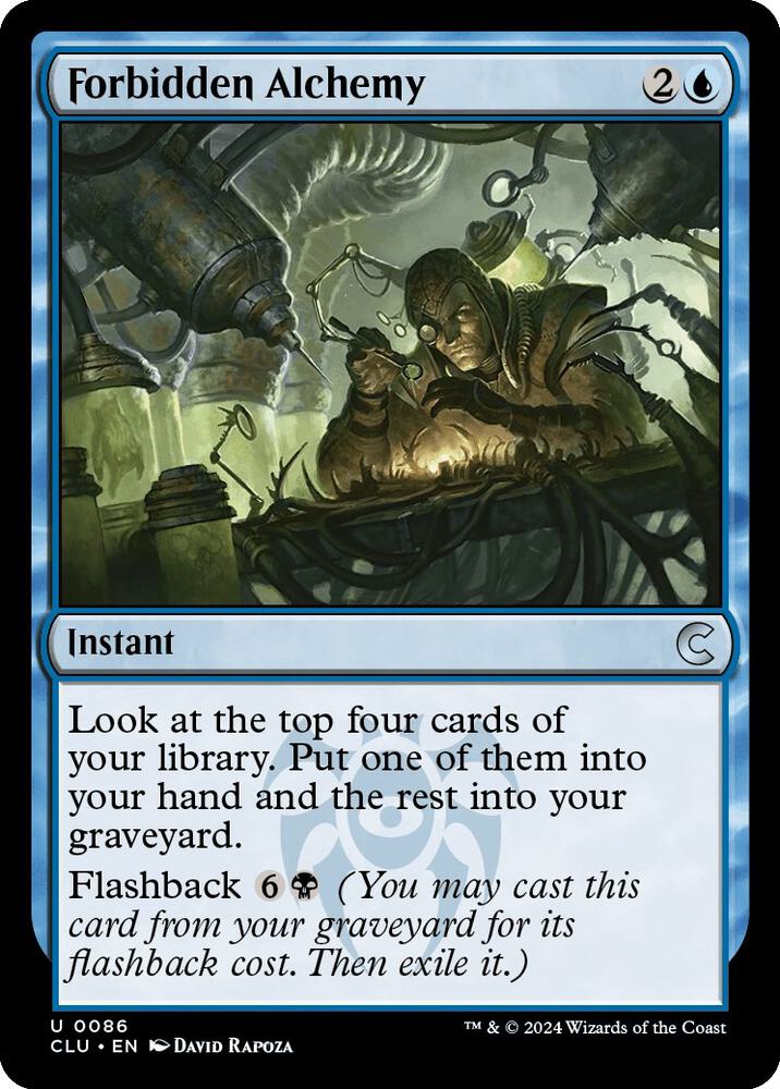Forbidden Alchemy 86/284 (Ravnica: Clue Edition) 