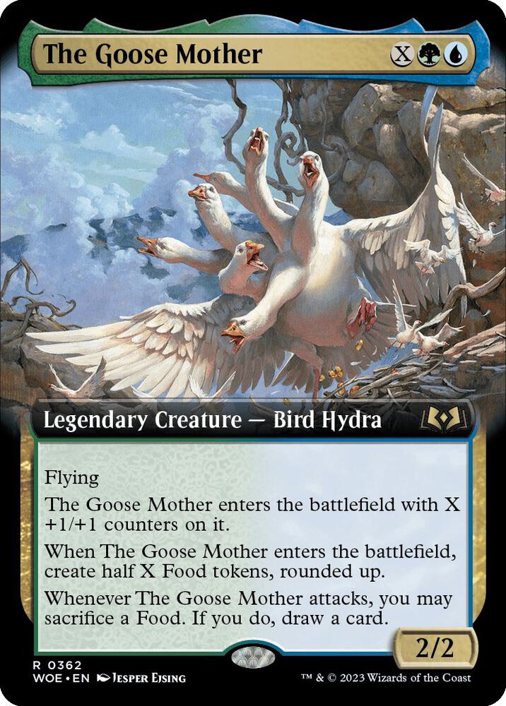 The Goose Mother 362/276 (Wilds of Eldraine)  - Extended Art