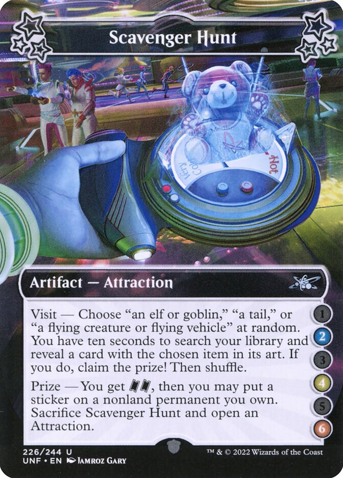 Scavenger Hunt 226b/244 (Unfinity) 