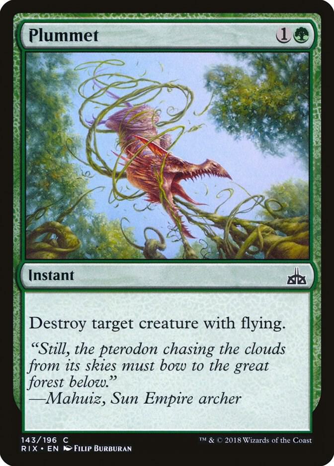 Plummet 143/196 (Rivals of Ixalan) 