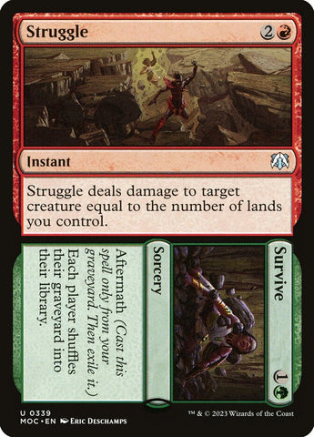 Struggle // Survive 339 (Commander: March of the Machine) 