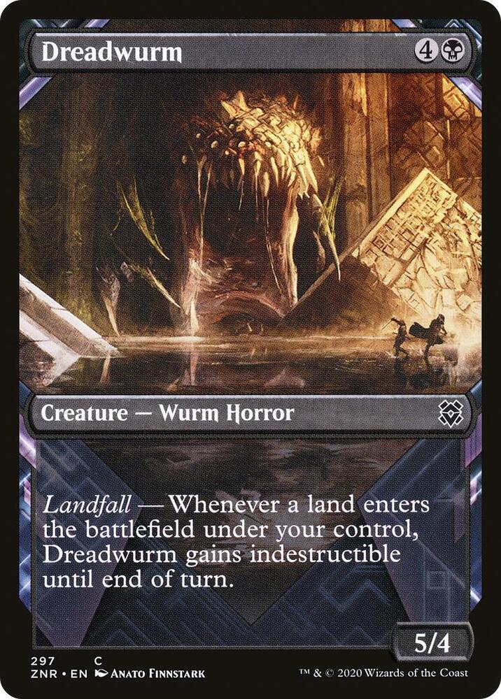 Dreadwurm 297/280 (Zendikar Rising)  - Showcase