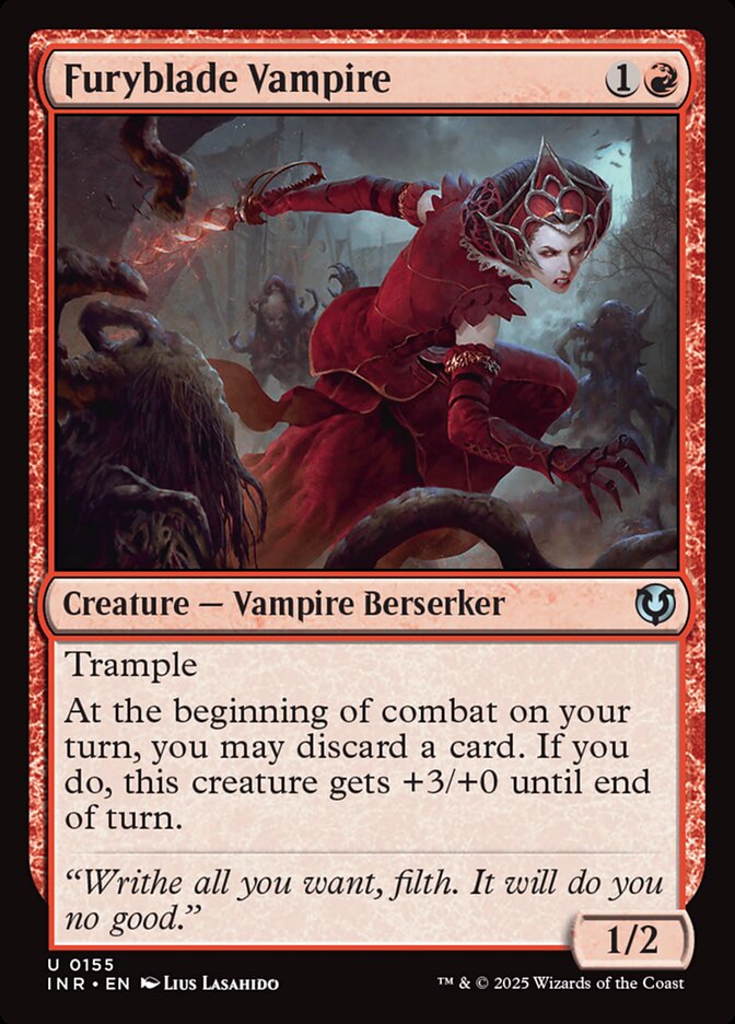 Furyblade Vampire 155/287 (Innistrad Remastered)  - Foil