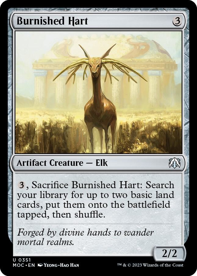 Burnished Hart 351/444 (Commander: March of the Machine) 