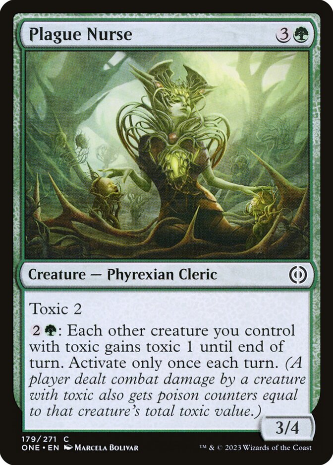 Plague Nurse 179/271 (Phyrexia: All Will Be One)  - Foil